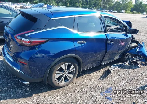 2021 Nissan Murano S Intelligent Awd из США, поврежденный, VIN 5N1AZ2AS6MC132542